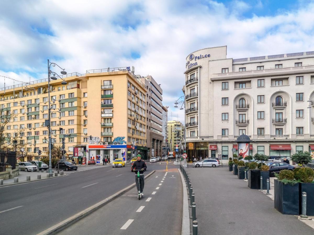 ブカレストVictoriei Blueアパートメント エクステリア 写真